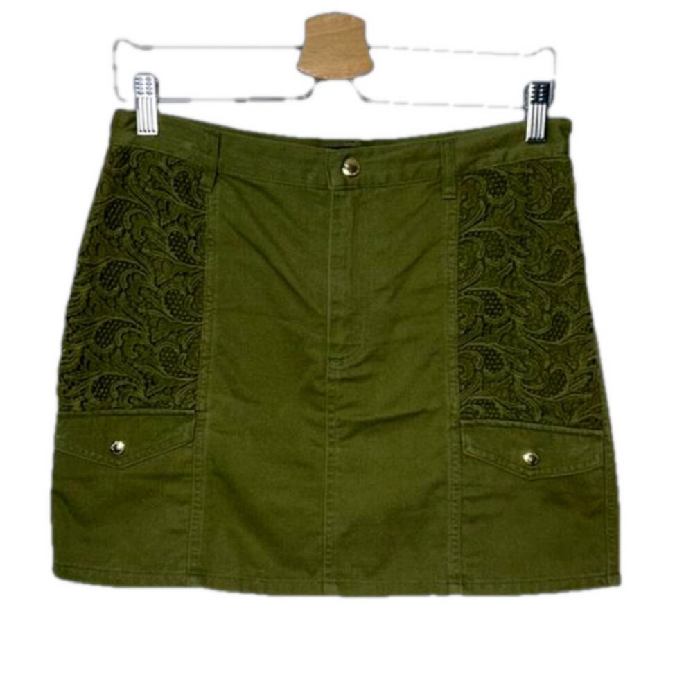 Juicy Couture Army Green Skirt